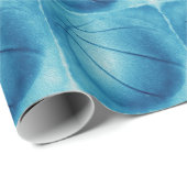 Blue Pop Art Basketbal Cadeaupapier (Rol Hoek)