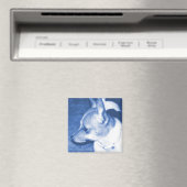 Blue Pop Art Chihuahua Magnet (Insitu (Vaatwasser))