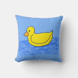 Blue Popcorn Anime Ducky Kussen