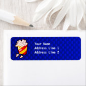 Blue Popcorn Etiket (Insitu)