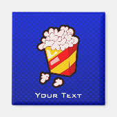 Blue Popcorn Magneet (Voorkant)
