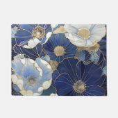 Blue Poppies  geïnspireerd Deurmat (Voorkant)
