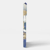 Blue Poppies  geïnspireerd iPhone Hoesje (Rechterkant)