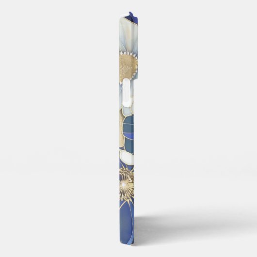 Blue Poppies  geïnspireerd iPhone Hoesje (Rechterkant)