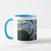 Blue Poppy Ringer Mok (Links)