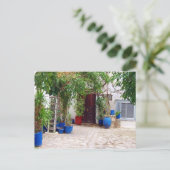 Blue Pottery Briefkaart (Staand voorkant)