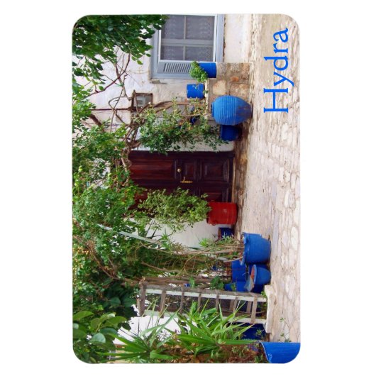 Blue Pottery Magnet Magneet (Verticaal)