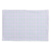  Blue Praire Plaid Kussensloop (Achterkant-Links)