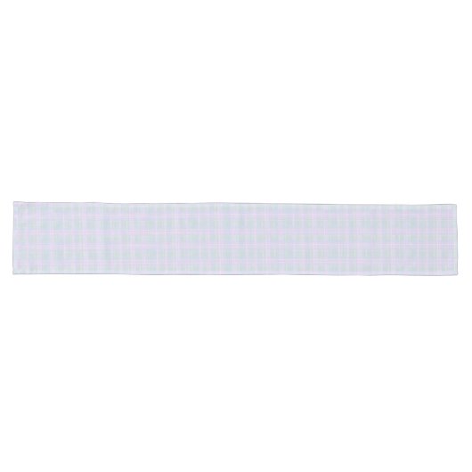 Blue Praire Plaid Lange Tafelloper (Horizontaal)