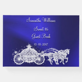 Blue Princess Coach & Paarden Sweet 16 Gastenboek