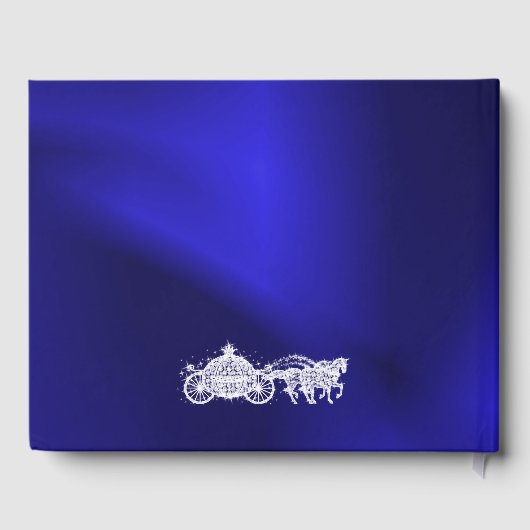 Blue Princess Coach & Paarden Sweet 16 Gastenboek (Achterkant)