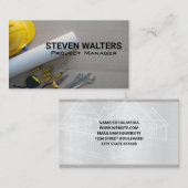 Blue Print Hardware Tools Visitekaartje (Voorkant / Achterkant)