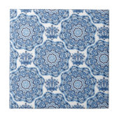 Blue Print Tegel Trivet Tegeltje (Voorkant)