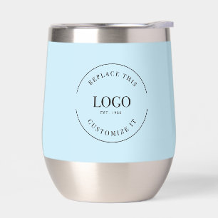 Blue Professional Custom Business logo Eenvoudig