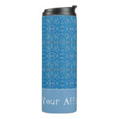 Blue Promotion Agave Affirmation Thermal Tumbler Thermosbeker (Gedraaid links)