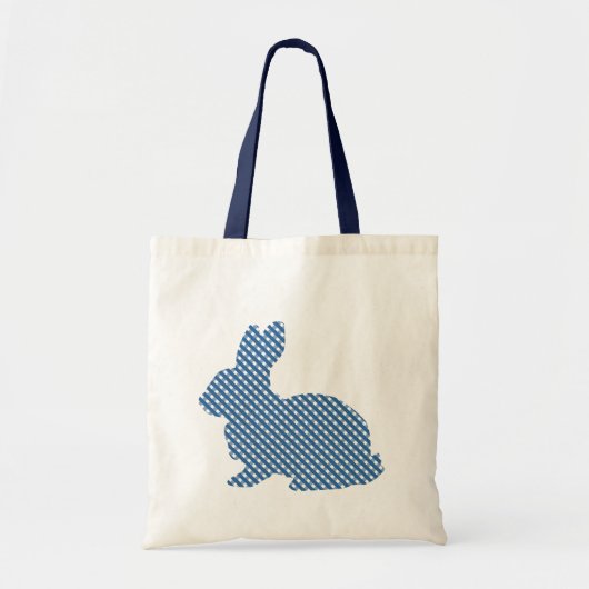 Blue Pset Bunny Tote Bag (Voorkant)