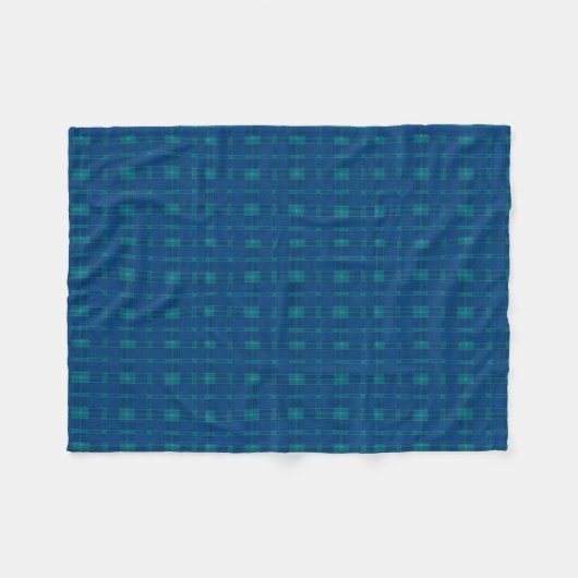 Blue Pset Fleece Blanket Deken (Voorkant (Horizontaal))
