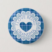 Blue Pset I Love Bea Button (Voorkant)
