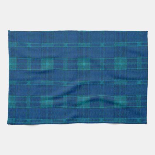 Blue Pset Kitchen Towel Theedoek (Horizontaal)