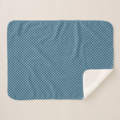 Blue Pset Sherpa Blanket Sherpa Deken (Voorkant (horizontaal))