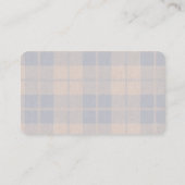 Blue Pset Teddy Bear Baby shower Diaper Raffle Informatiekaartje (Achterkant)