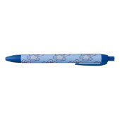 Blue Pset Teddy Bears Blauwe Inkt Pen (Bodem)