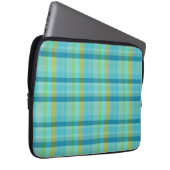 Blue Pset van Shirley Taylor Laptop Sleeve (Voorkant Rechts)