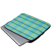 Blue Pset van Shirley Taylor Laptop Sleeve (Voorkant onderkant)