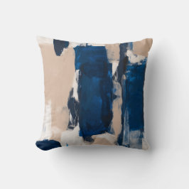 Blue Pulse of Stillness Kussen