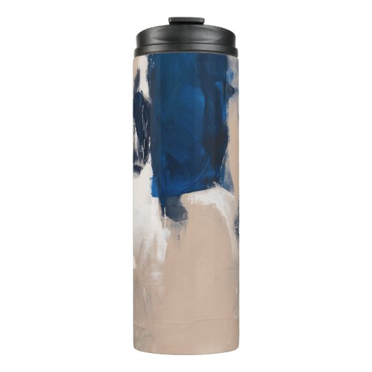 Blue Pulse of Stillness Thermosbeker (Voorkant)