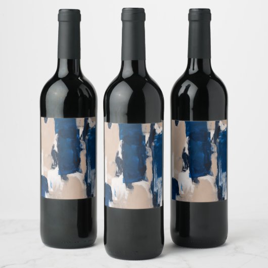 Blue Pulse of Stillness Wijn Etiket (Flessen)