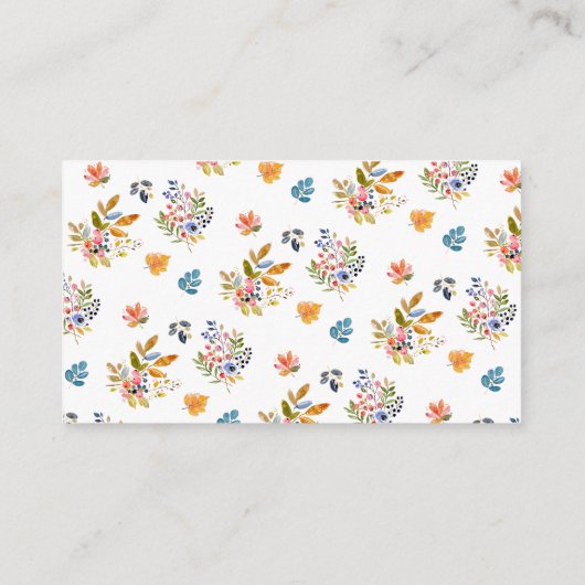 Blue Pumpkin Autumn How many Pumpkins Informatiekaartje (Achterkant)