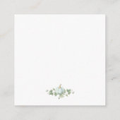 Blue Pumpkin-Baby showers boeken voor Baby Kaarten (Achterkant)