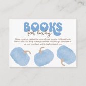 Blue Pumpkin Boeken voor Baby Enclosure Kaart (Voorkant)