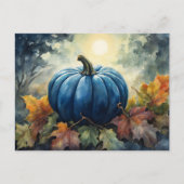 Blue Pumpkin - Briefkaart (Voorkant)