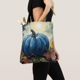 Blue Pumpkin - Canvas tassen
