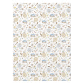 Blue Pumpkin Herfst Bloemen Tafelkleed (Voorkant)