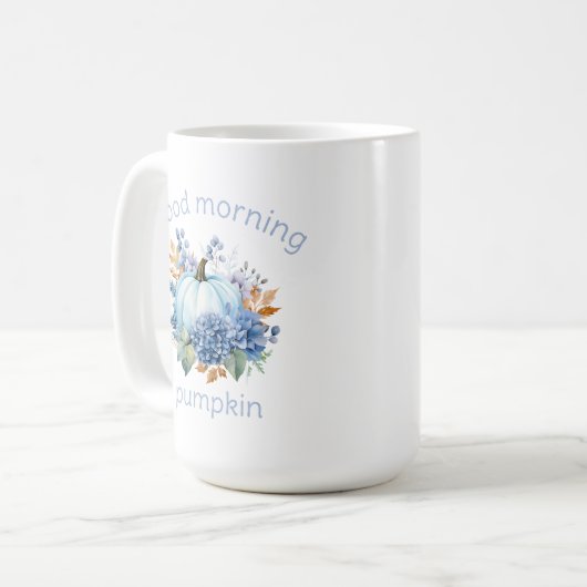 Blue Pumpkin Koffiemok (Voorkant links)