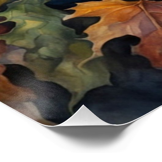 Blue Pumpkin - Poster (Hoek)