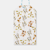 Blue Pumpkin Truck Baby shower Dank u Label Cadeaulabel (Achterkant)