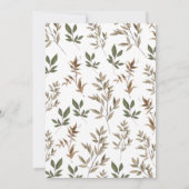 Blue Pumpkin Truck Baby shower Hartelijk dank Kaart (Achterkant)