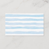 Blue Pumpkin Truck Diaper Raffle Card Informatiekaartje (Achterkant)