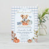 Blue Pumpkin We kunnen nauwelijks wachten Beer Bab Kaart (Staand voorkant)