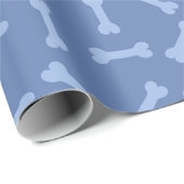 Blue Puppy Party Gift Wrap, Kinderen & huisdieren  Cadeaupapier (Rol Hoek)