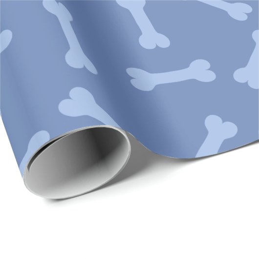 Blue Puppy Party Gift Wrap, Kinderen & huisdieren  Cadeaupapier (Rol Hoek)