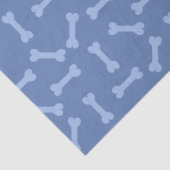 Blue Puppy Party Gift Wrap, Kinderen & huisdieren Tissuepapier (Detail)
