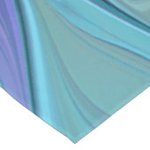 Blue Purple Flower Dream Abstract Fractal Art Tafelkleed (Gekanteld)