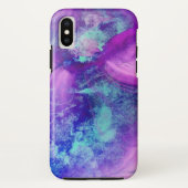 Blue Purple Space Case-Mate iPhone Case (Achterkant)