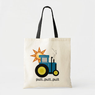 Blue Putt Putt Tractor-overhemden en -cadeaus Tote Bag