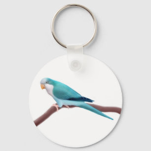 Blue Quaker Parrot Sleutelhanger